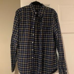 J.Crew Plaid Button down shirt